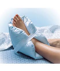 Pressure care cushion on a chair in a healthcare setting
