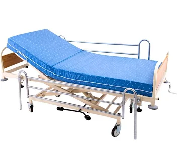 Hospital rehabilitation unit with equipment