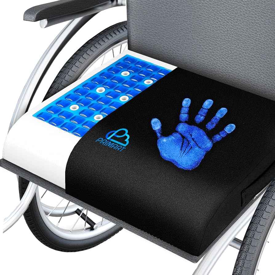 Wheelchair with accessories to improve comfort